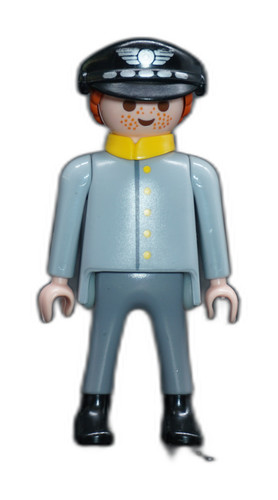 Playmobil figur zug bahnhof - zug,