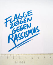 Sammlungsauflösung: Aufkleber Flagge zeigen gegen Rassismus Hertha BSC #500