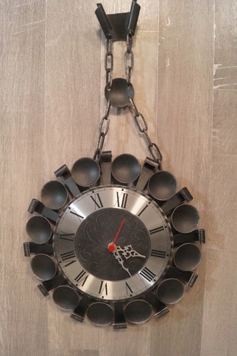 Schmiedeeisen uhr wanduhr - schmiedeeisen,
