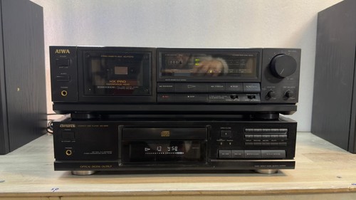 Aiwa f370 xc300 set - aiwa, ad-f370+cd