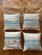 Luca Ferrari Pietrasanta 4 Kissen Maritim, Neu, NP 289€