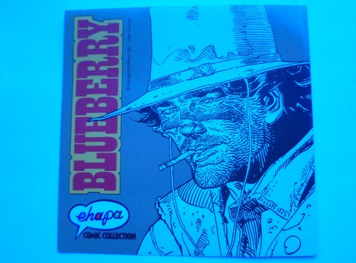Comic sticker blueberry - comic,