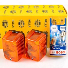 2x HELLA Blinkleuchte Satz +