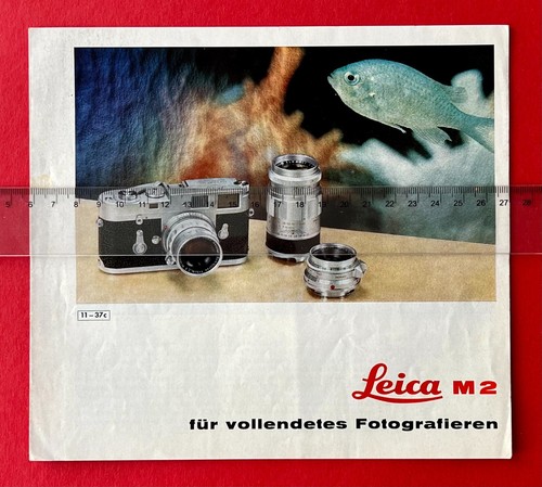 Reklame prospekt ernst leitz - reklame,