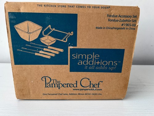 The pampered chef - chef, simple