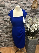 Calvin Klein Etuikleid Edel Gr.8=38 Azurblau Neuwertig