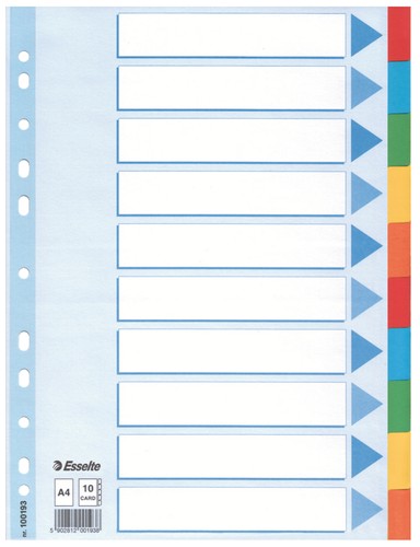 Esselte karton register - esselte,
