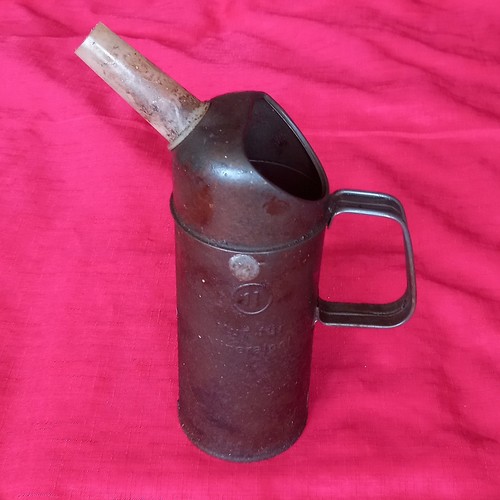 Vintage ölkännchen nur fell - vintage, "nur
