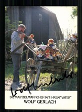 Wolfgang Gerlach Zeichner der Mainzelmänchen Original Signiert  # BC 226504