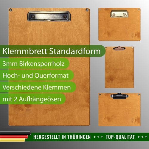 Bütic holz klemmbrett - bütic,