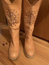 Western Stiefel Cowgirls 39 Country Cowboy Style Laser Cutting Boots Italy ?