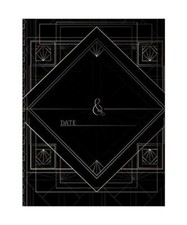 Gatsby Wedding Guest Book: Gatsby Style Wedding Guest Book 1920s, Mantablast
