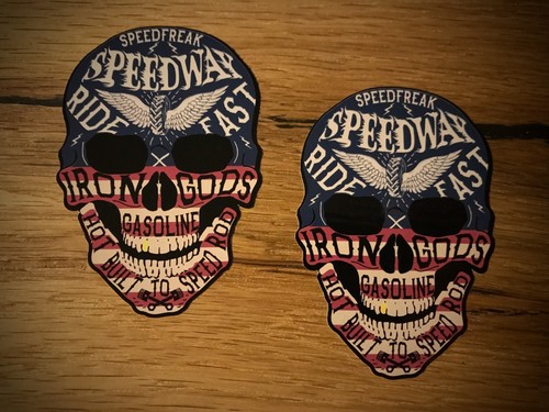 Skull usa aufkleber biker - skull,