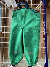 impidimpi Buddelhose, Regenhose gefüttert grün 98/104