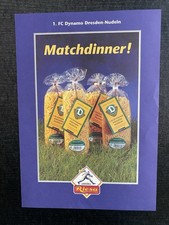 1. FC Dynamo Dresden - Nudeln, alte Werbeunterlagen