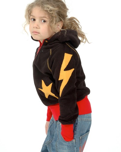Moonkids retro kapuzenjacke - moonkids,