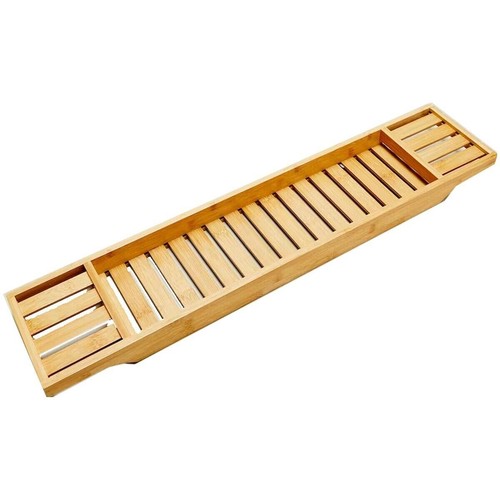 Bambus holz badewannenregal - holz,