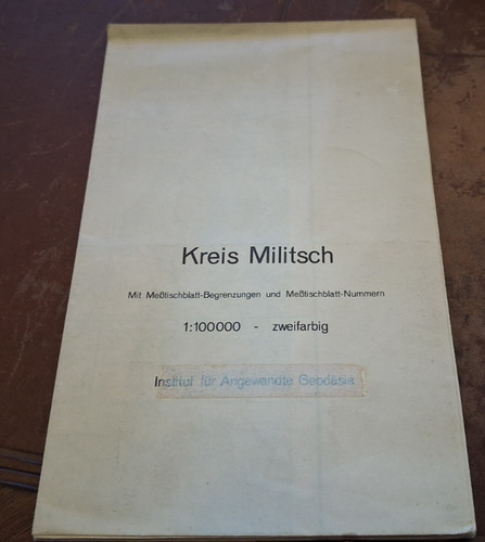 Karte kreis militsch - karte,