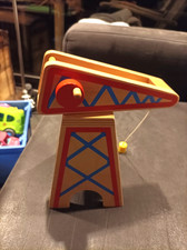 Holzkrahn für Holzeisenbahn