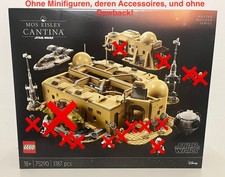 LEGO® NEU & OVP Star Wars 75290 Mos Eisley Cantina OHNE Dewback und Minifiguren!