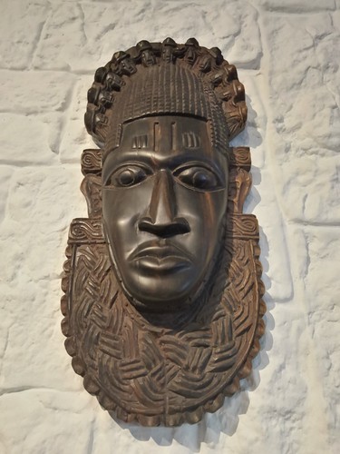 Idia maske benin ebenholz - benin,,