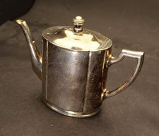 Alte Art Deco Kanne Teekanne gemarkt Hans Ebenhöch / E. Hartmann München