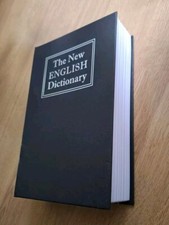 Safe Buch Versteck - The New English Dictionary - Schwarz
