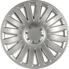 Radkappen Radzierblenden universal 4er PACK 15 Zoll Smart silver