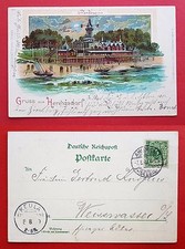 Litho AK HERINGSDORF auf