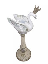 Kerzenhalter Schwan 29cm