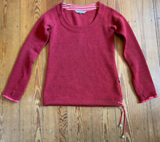Finside Pullover Damen rot Strickfleece Größe 36