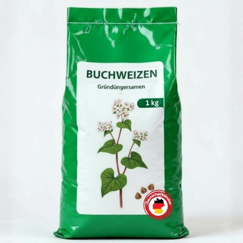 Buchweizen gründünger 1kg - buchweizen,