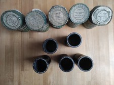 5 x Cylinder-Phonograph-Walze-Edison- Amberol- 4Minuten