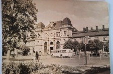 Altenburg, Bahnhof, alter Bus