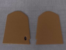 Fußraum A-Säulenverkleidung für Mercedes W113 Pagode ferig bezogen Dunkelbraun