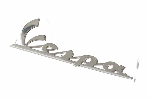 Schriftzug vespa chrom - -,
