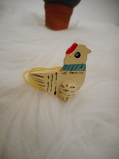 Anhänger alt DDR ★Vögelchen★ Osterschmuck Vogel Holz Strauchschmuck Ostern TOP?