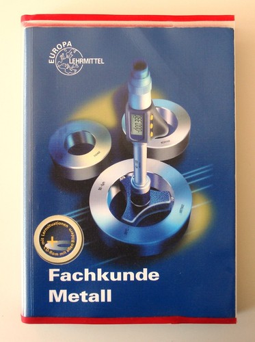 Fachkunde metall von josef - metall,