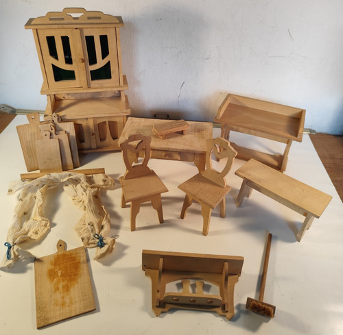 Große puppenstuben möbel - große,