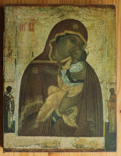 Ikone madonna mit - ikone,