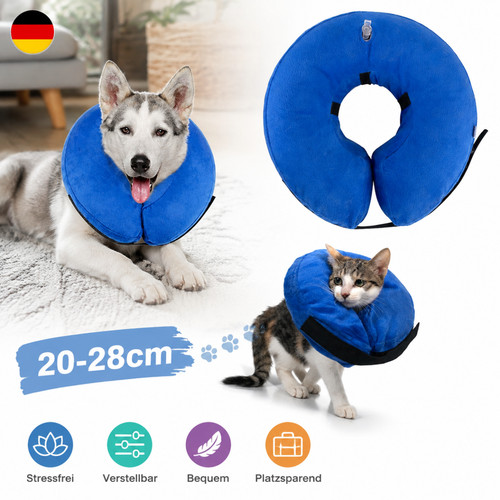 Hundetrichterkragen aufblasbar - hundetrichterkragen,