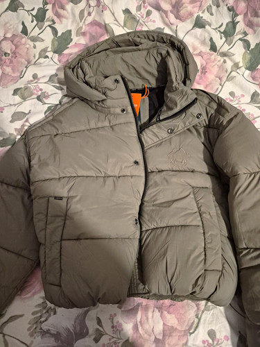 Superdry steppjacke khaki - superdry,