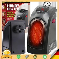 Mini Heizlüfter Steckdosen Heizung Heizgerät Elektroheizer Wärme LCD 350W