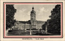 Ak Neustrelitz in Mecklenburg,  Großes Schloss,  Architektur,... - 4773020