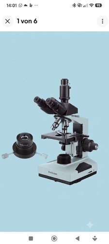 Amscope 40x 1600x dunkelfeld - 40x-1600x,