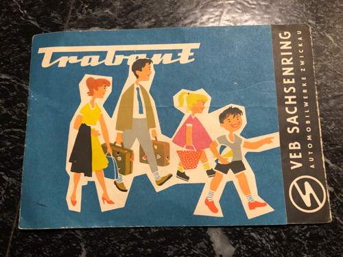 Ddr prospekt trabant - prospekt,