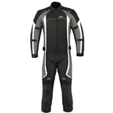 Motorradkombi Biker Motorrad Textil Kombi wasserdichte Jacke und Hose PROANTI