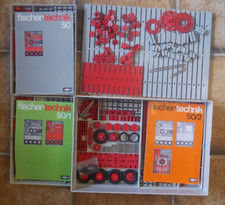 Fischertechnik MEGASET SORTIERBOX 1000 gefüllt mit 2x50 + 50/1 + 50/2 + EXTRAS!!