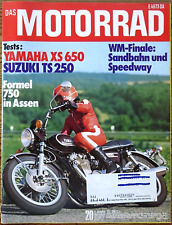 Das Motorrad 20/75 Test Yamaha