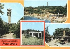 Petersberg Eisenberg Fernsehturm Bergbad Pavillon HO Gaststaette Waldschenke